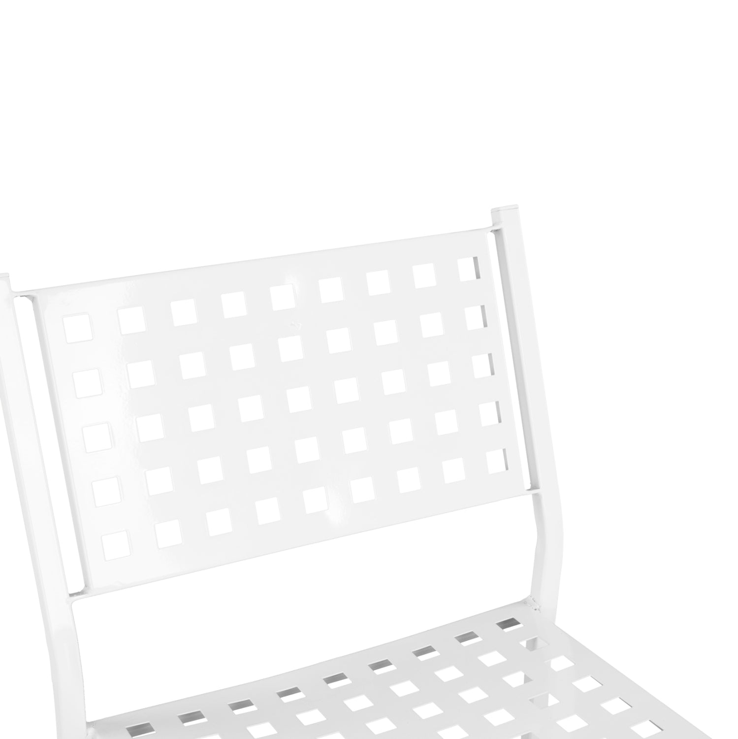 ΣΚΑΜΠΟ ΜΠΑΡ ΜΕΤΑΛΛΙΚΟ OLYMPIAS HM5528.02 ΣΕ ΛΕΥΚΗ ΑΠΟΧΡΩΣΗ 47x58x111 εκ. - Pakobazaar