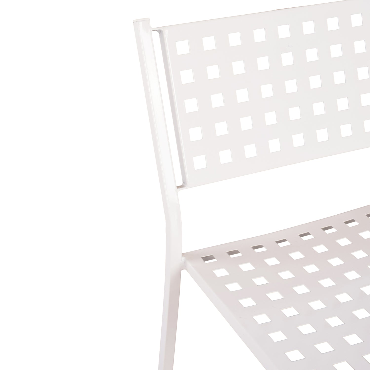 ΣΚΑΜΠΟ ΜΠΑΡ ΜΕΤΑΛΛΙΚΟ OLYMPIAS HM5528.02 ΣΕ ΛΕΥΚΗ ΑΠΟΧΡΩΣΗ 47x58x111 εκ. - Pakobazaar