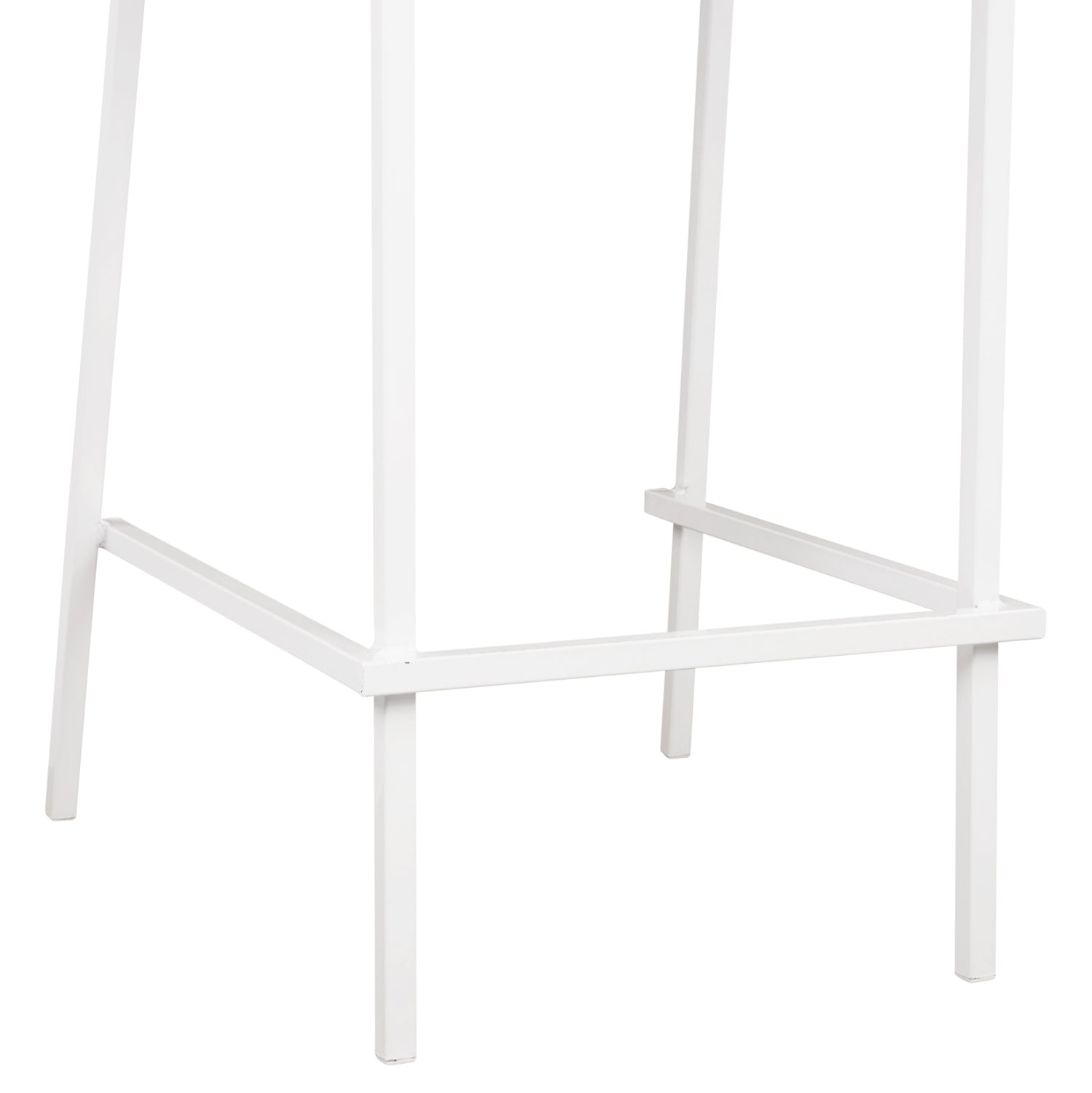 ΣΚΑΜΠΟ ΜΠΑΡ ΜΕΤΑΛΛΙΚΟ OLYMPIAS HM5528.02 ΣΕ ΛΕΥΚΗ ΑΠΟΧΡΩΣΗ 47x58x111 εκ. - Pakobazaar