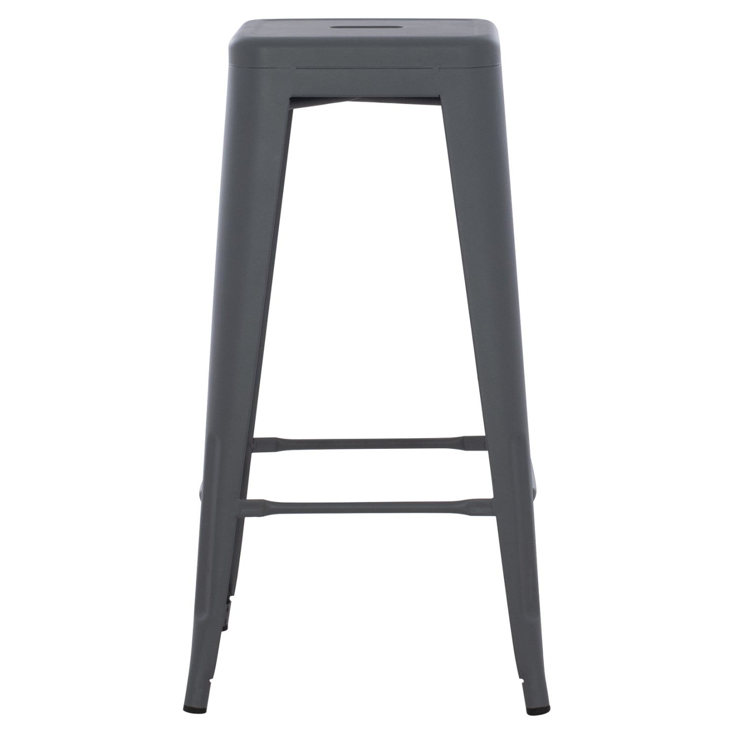 ΣΚΑΜΠΟ ΜΠΑΡ ΜΕΤΑΛΛΙΚΟ MELITA-PRO HM8642.50 ΣΕ ΓΚΡΙ 43x43x78Υεκ. - Pakobazaar