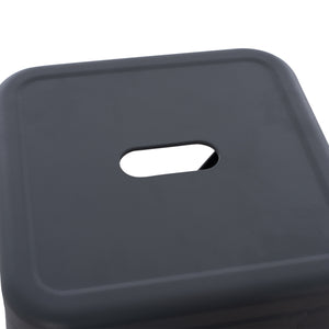 ΣΚΑΜΠΟ ΜΠΑΡ ΜΕΤΑΛΛΙΚΟ MELITA-PRO HM8642.50 ΣΕ ΓΚΡΙ 43x43x78Υεκ. - Pakobazaar