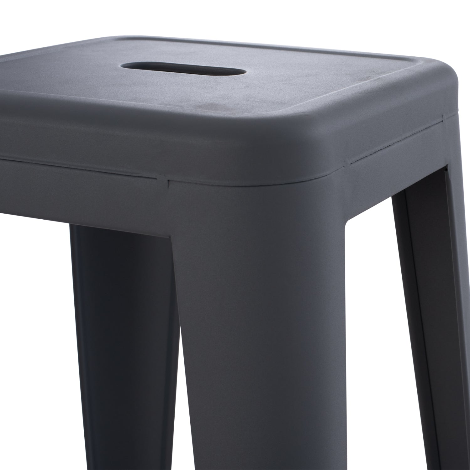 ΣΚΑΜΠΟ ΜΠΑΡ ΜΕΤΑΛΛΙΚΟ MELITA-PRO HM8642.50 ΣΕ ΓΚΡΙ 43x43x78Υεκ. - Pakobazaar