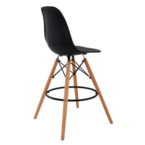 ΣΚΑΜΠΟ ΜΠΑΡ RENATA HM0173.02 ΜΑΥΡΟ 47x50x108Υ εκ. - Pakobazaar