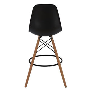 ΣΚΑΜΠΟ ΜΠΑΡ RENATA HM0173.02 ΜΑΥΡΟ 47x50x108Υ εκ. - Pakobazaar