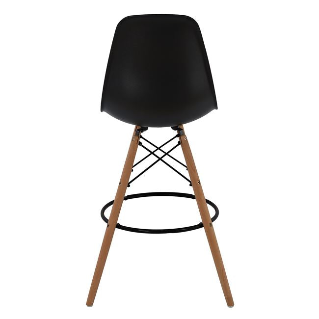 ΣΚΑΜΠΟ ΜΠΑΡ RENATA HM0173.02 ΜΑΥΡΟ 47x50x108Υ εκ. - Pakobazaar