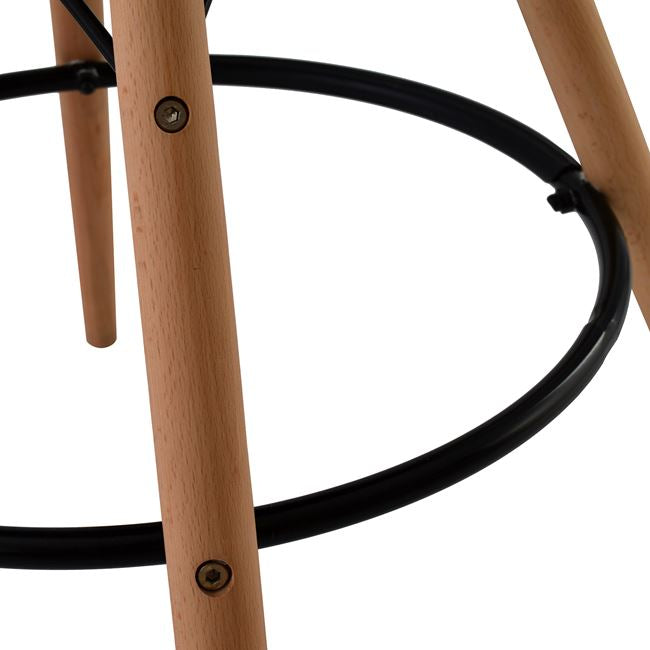 ΣΚΑΜΠΟ ΜΠΑΡ RENATA HM0173.02 ΜΑΥΡΟ 47x50x108Υ εκ. - Pakobazaar
