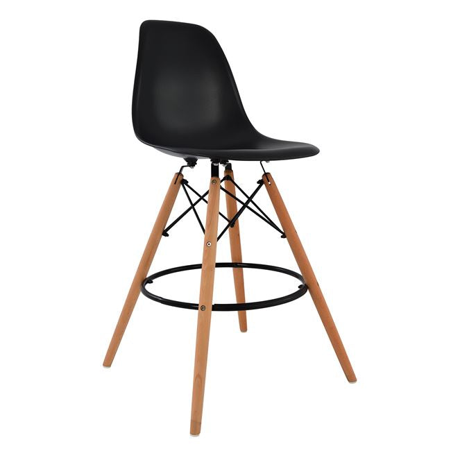 ΣΚΑΜΠΟ ΜΠΑΡ RENATA HM0173.02 ΜΑΥΡΟ 47x50x108Υ εκ. - Pakobazaar