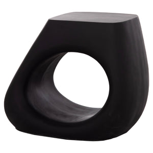 ΣΚΑΜΠΟ ΣΑΛΟΝΙΟΥ LANS HM4691.01 FIBER CEMENT ΣΕ ΜΑΥΡΟ--58x28x45.5Υεκ. - Pakobazaar