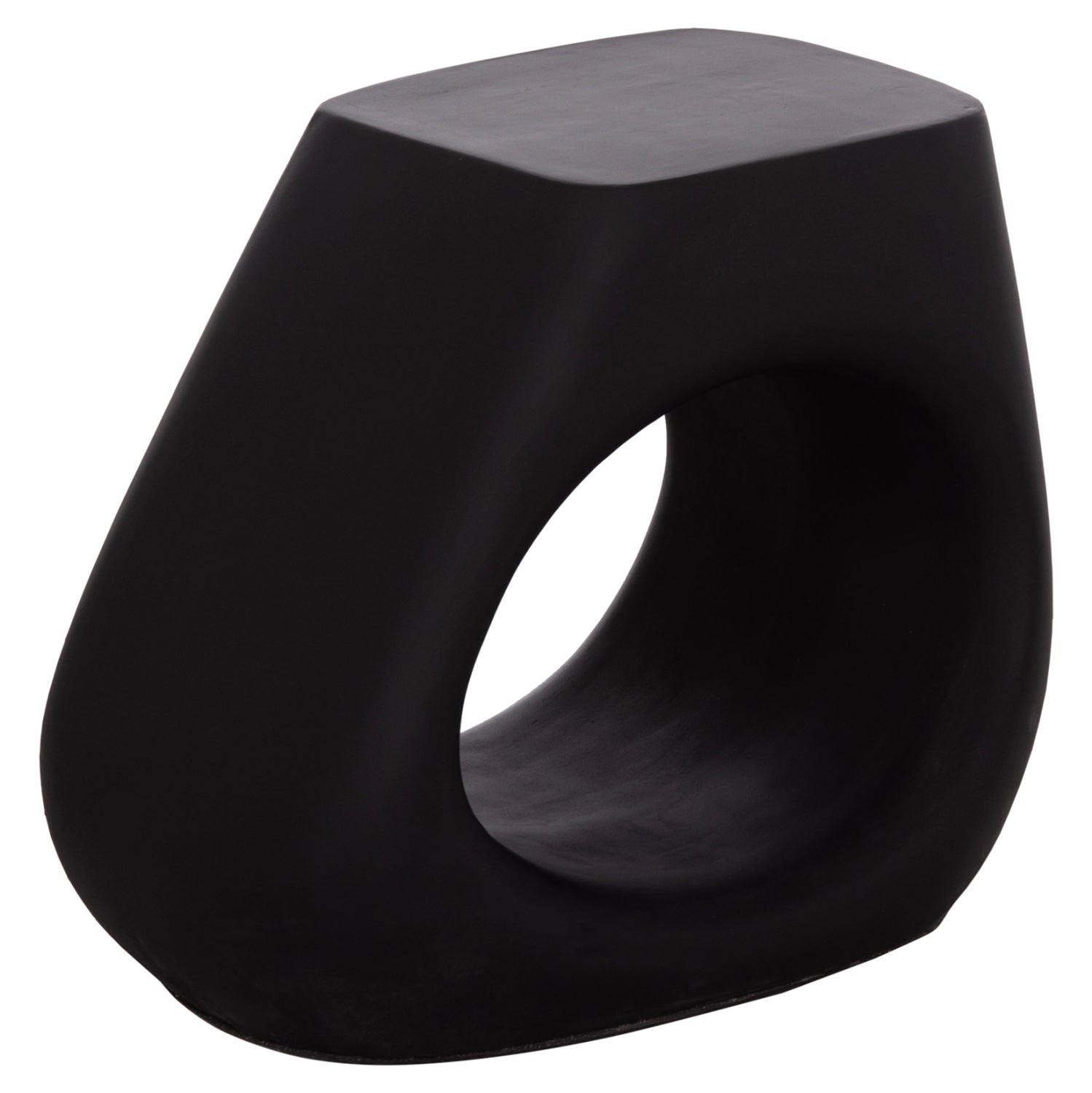 ΣΚΑΜΠΟ ΣΑΛΟΝΙΟΥ LANS HM4691.01 FIBER CEMENT ΣΕ ΜΑΥΡΟ--58x28x45.5Υεκ. - Pakobazaar