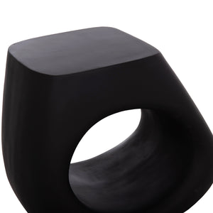 ΣΚΑΜΠΟ ΣΑΛΟΝΙΟΥ LANS HM4691.01 FIBER CEMENT ΣΕ ΜΑΥΡΟ--58x28x45.5Υεκ. - Pakobazaar
