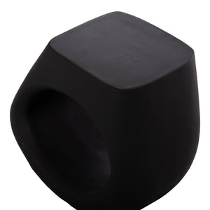 ΣΚΑΜΠΟ ΣΑΛΟΝΙΟΥ LANS HM4691.01 FIBER CEMENT ΣΕ ΜΑΥΡΟ--58x28x45.5Υεκ. - Pakobazaar