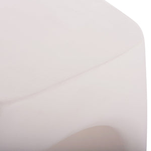 ΣΚΑΜΠΟ ΣΑΛΟΝΙΟΥ LANS HM4691.02 FIBER CEMENT ΣΕ ΛΕΥΚΟ--55x30x46Υεκ. - Pakobazaar