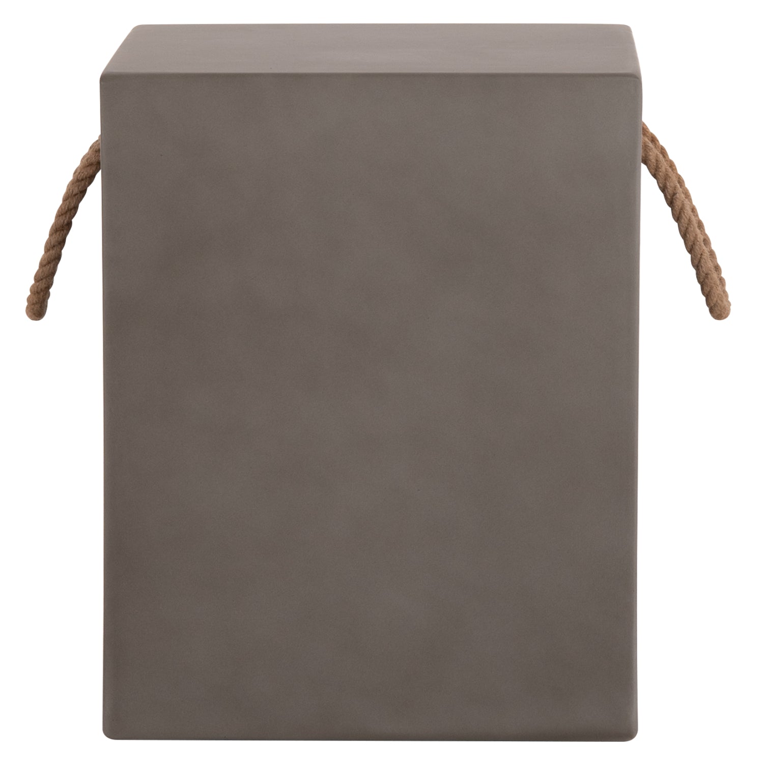 ΣΚΑΜΠΟ ΤΕΤΡΑΓΩΝΟ FIBER CEMENT ΜΕ ΧΕΡΟΥΛΙΑ ZAK HM6581.01 ΣΕ ΓΚΡΙ 36x36x45.5Υεκ - Pakobazaar