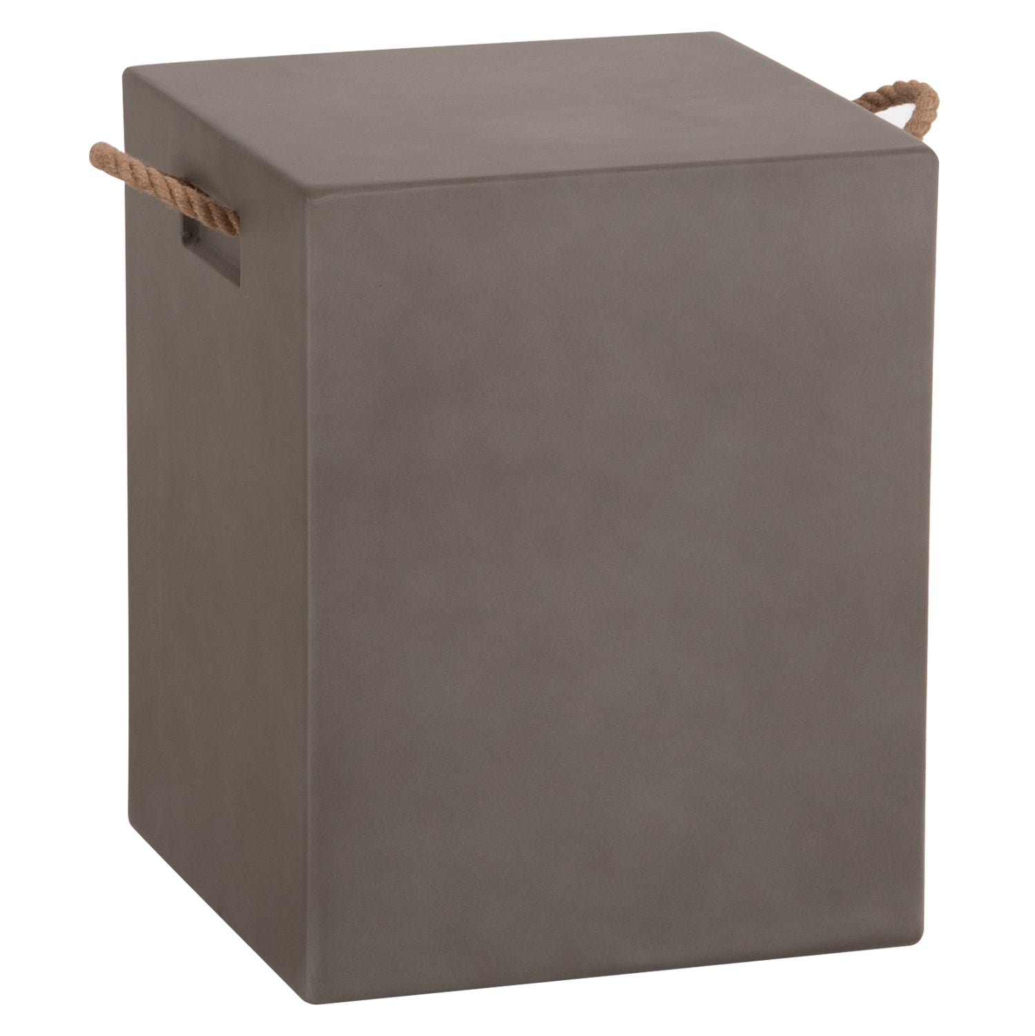 ΣΚΑΜΠΟ ΤΕΤΡΑΓΩΝΟ FIBER CEMENT ΜΕ ΧΕΡΟΥΛΙΑ ZAK HM6581.01 ΣΕ ΓΚΡΙ 36x36x45.5Υεκ - Pakobazaar