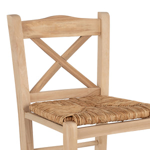 ΣΚΑΜΠΟ ΞΥΛΙΝΟ LUCIUS ΧΙΑΣΤΗ ΑΒΑΦΟ ΜΕ ΨΑΘΑ HM10375.02 - Pakobazaar