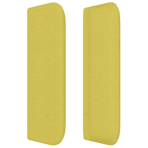 Κρεβάτι Boxspring με Στρώμα Πράσινο 100 x 200 εκ. Υφασμάτινο - Pakobazaar