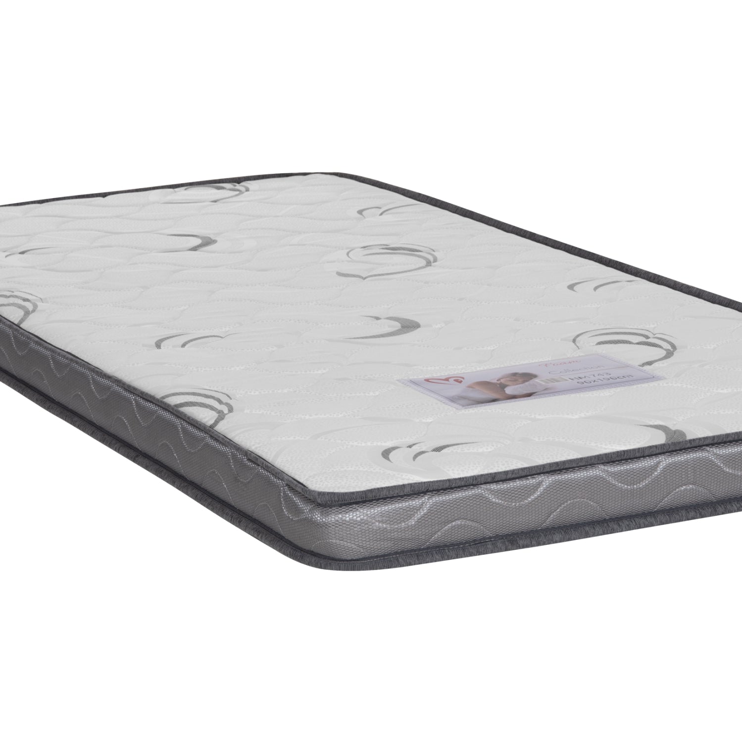 ΣΤΡΩΜΑ ΑΦΡΟΥ TRICO HM743 ΛΕΥΚΟ 90x190x10(πάχος)εκ. - Pakobazaar