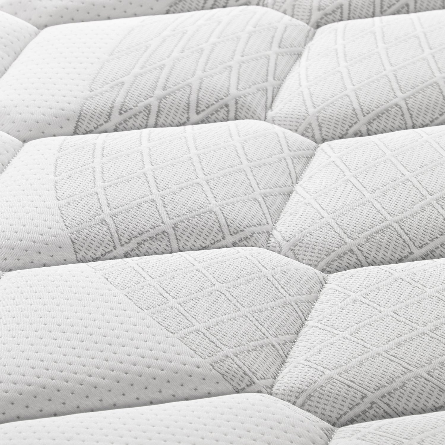 ΣΤΡΩΜΑ ΔΙΠΛΟ HYPNOTTICA HM748.04 POCKET SPRINGS--ΛΕΥΚΟ 140x200x25Υεκ. - Pakobazaar