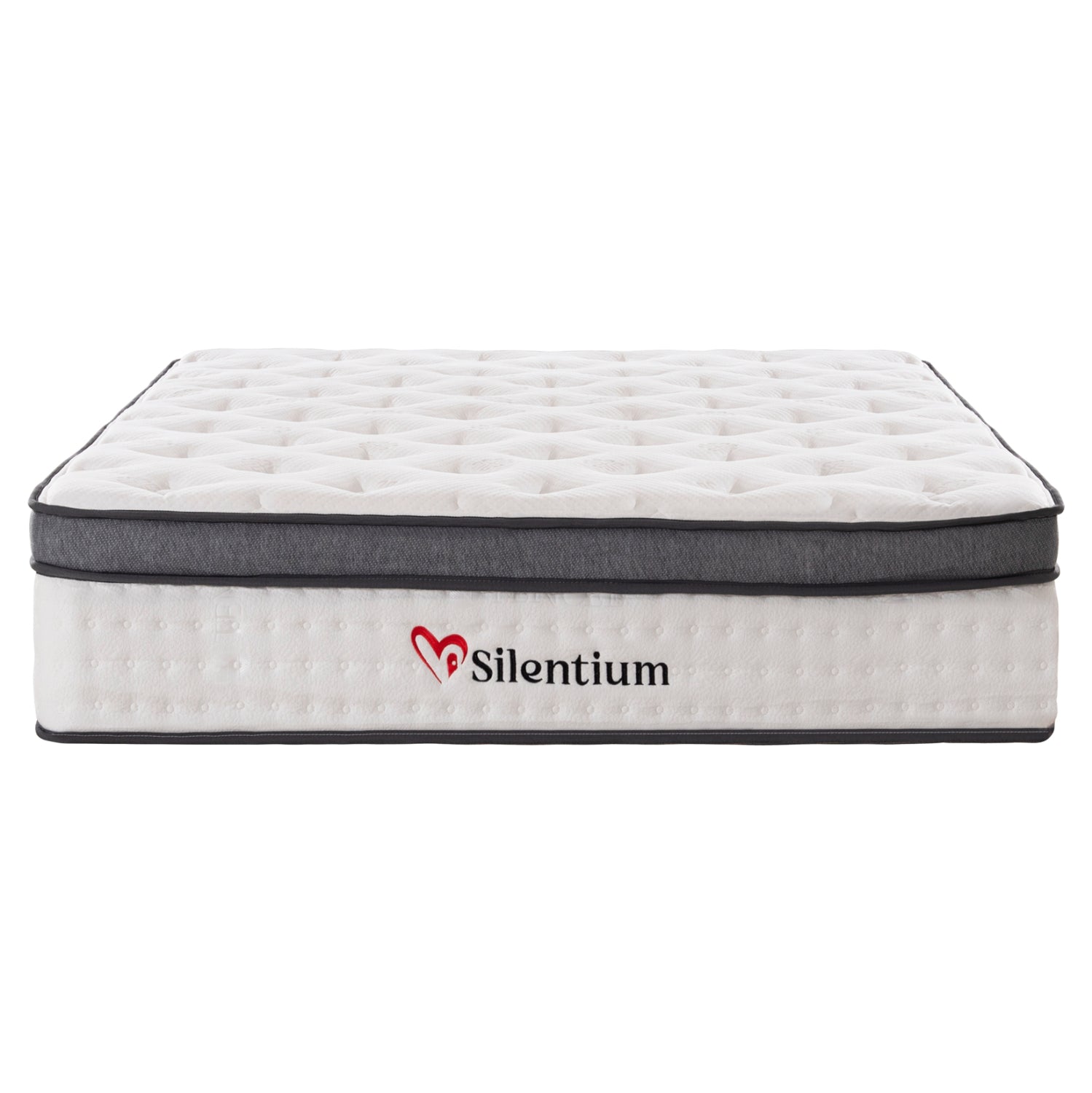 ΣΤΡΩΜΑ ΔΙΠΛΟ SILENTIUM HM749.04 POCKET SPRINGS--ΛΕΥΚΟ 140x200x30Υεκ. - Pakobazaar