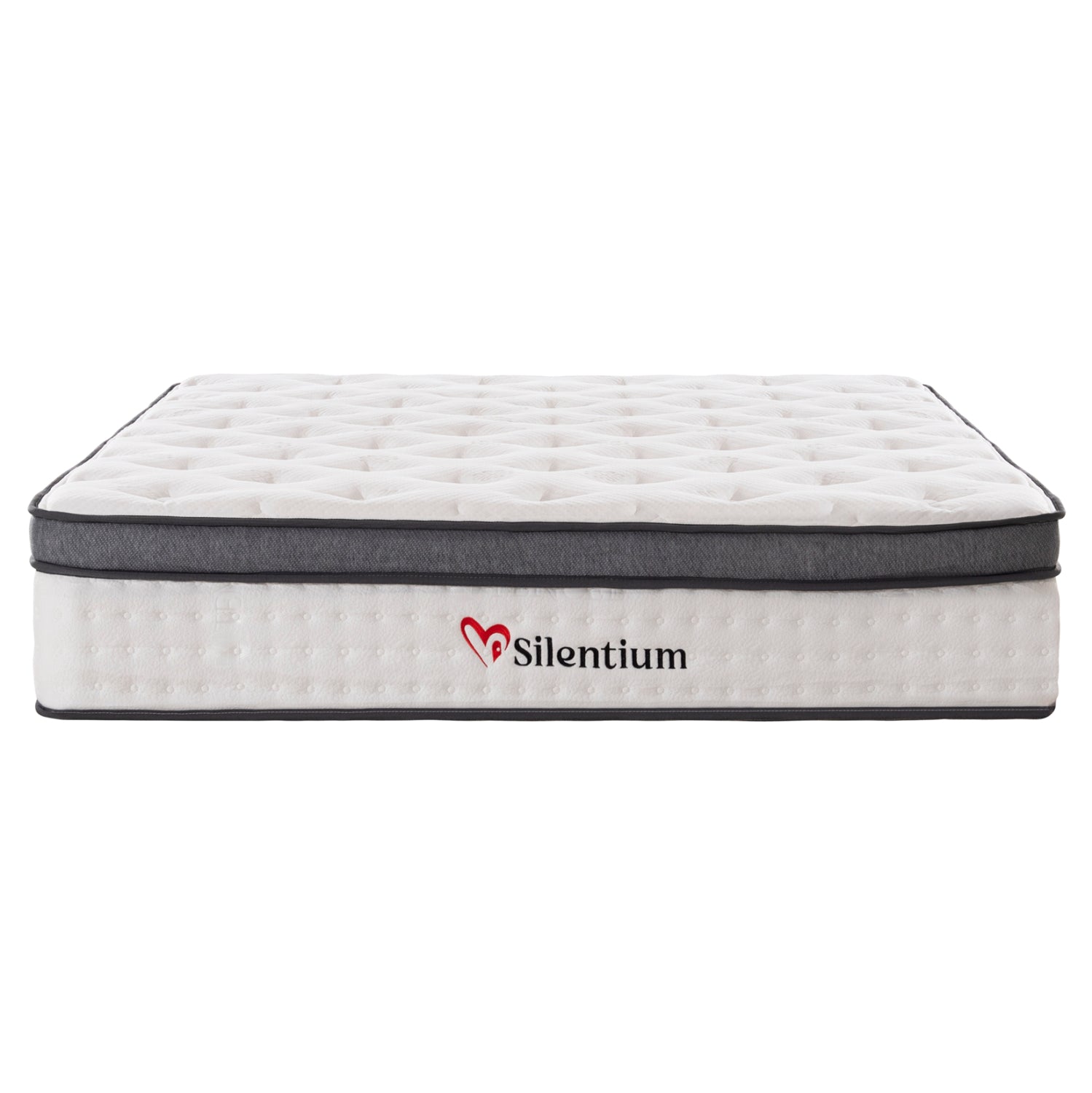 ΣΤΡΩΜΑ ΔΙΠΛΟ SILENTIUM HM749.06 POCKET SPRINGS--ΛΕΥΚΟ 160x200x30Υεκ. - Pakobazaar