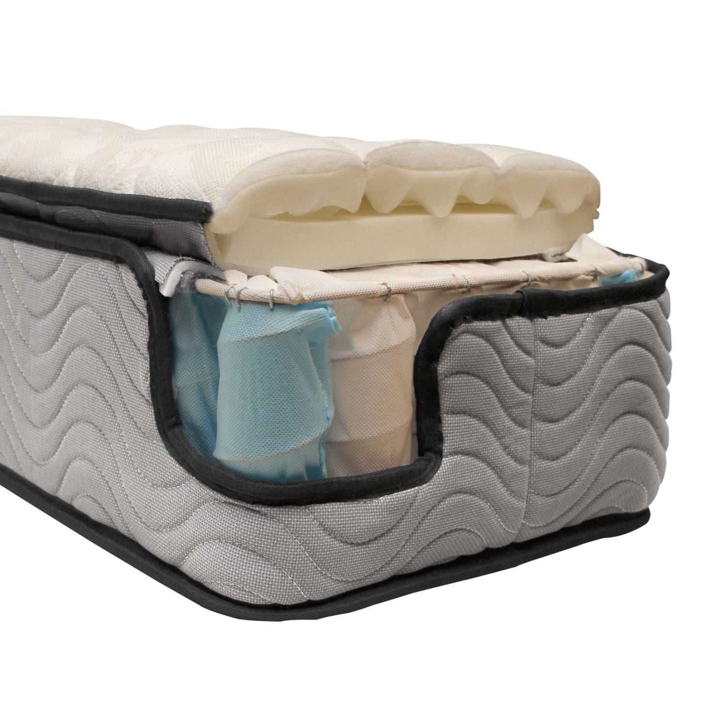 ΣΤΡΩΜΑ HM329 ΜΕ ΕΠΙΣΤΡΩΜΑ 150X200 SPECIAL POCKET SPRING HOMEMARKT (ROLL PACKING) - Pakobazaar