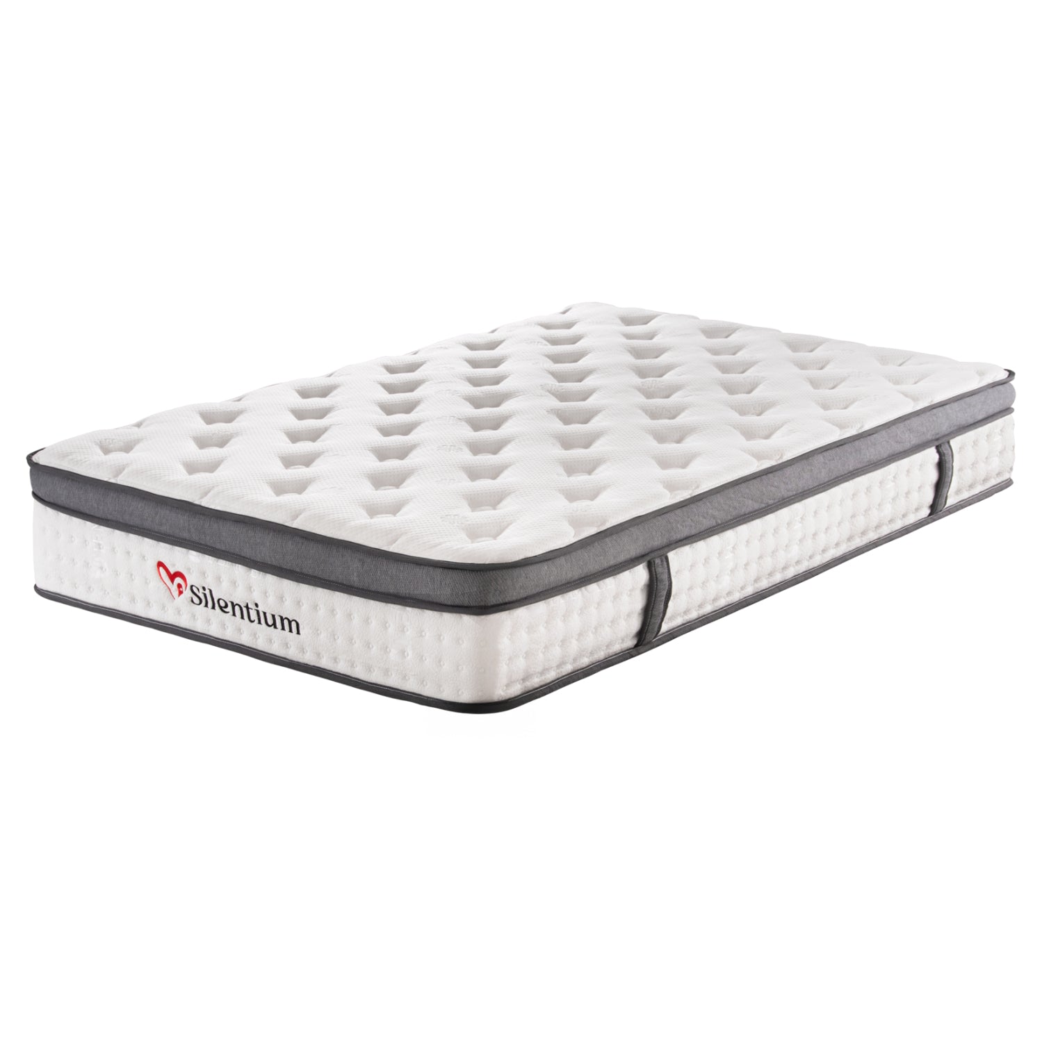 ΣΤΡΩΜΑ ΗΜΙΔΙΠΛΟ SILENTIUM HM749.02 POCKET SPRINGS--ΛΕΥΚΟ 120x200x30Υεκ. - Pakobazaar
