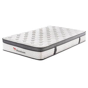 ΣΤΡΩΜΑ ΗΜΙΔΙΠΛΟ SILENTIUM HM749.02 POCKET SPRINGS--ΛΕΥΚΟ 120x200x30Υεκ. - Pakobazaar