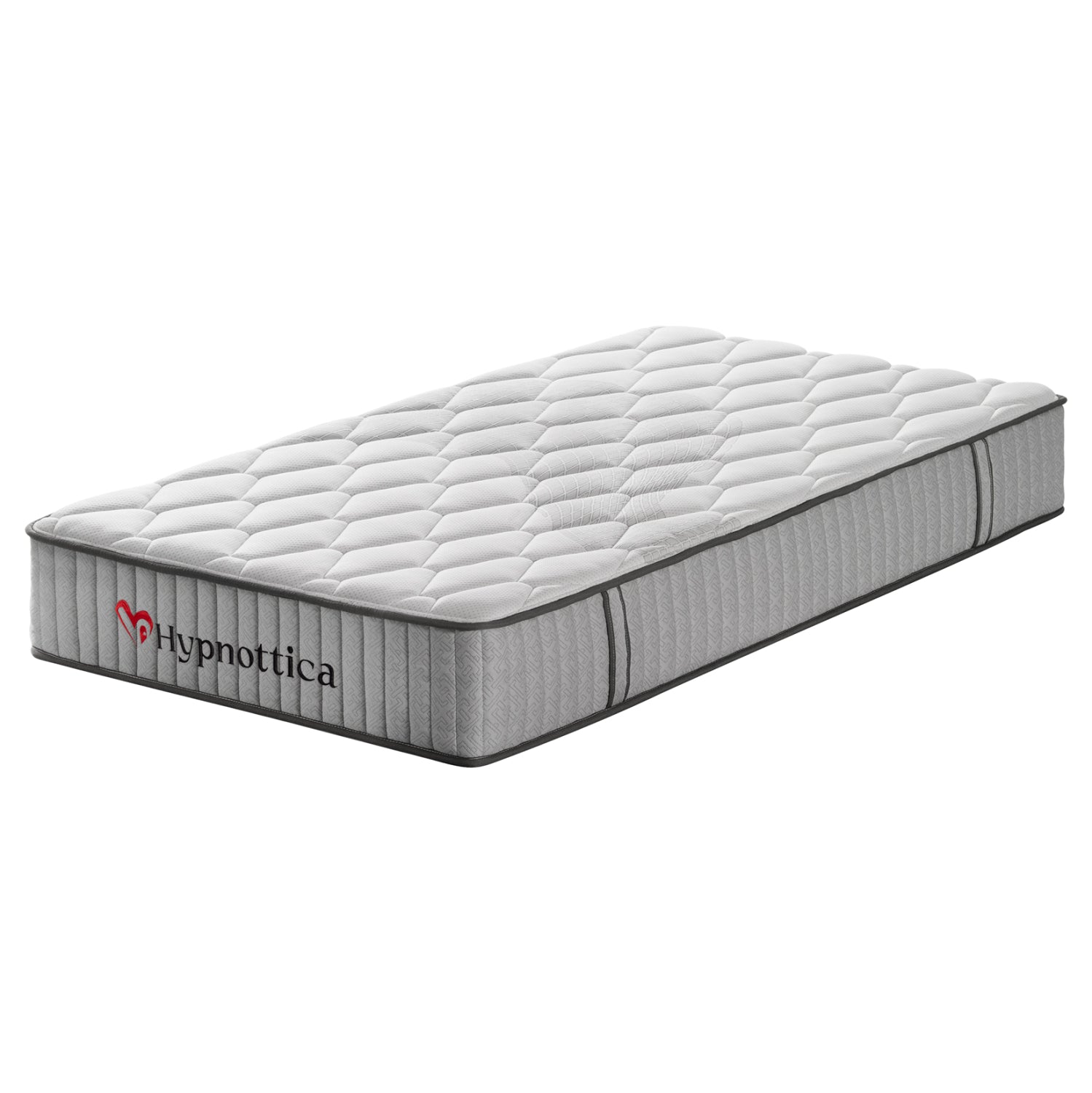 ΣΤΡΩΜΑ ΜΟΝΟ HYPNOTTICA HM748.01 POCKET SPRINGS--ΛΕΥΚΟ 90x190x25Υεκ. - Pakobazaar