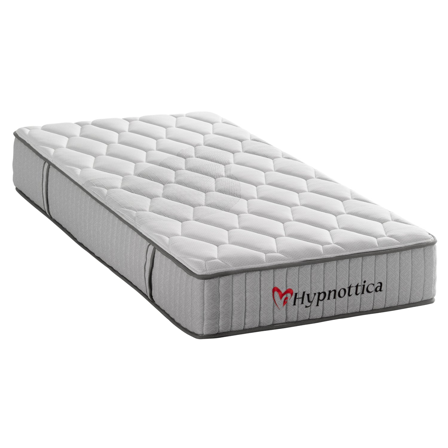ΣΤΡΩΜΑ ΜΟΝΟ HYPNOTTICA HM748.01 POCKET SPRINGS--ΛΕΥΚΟ 90x190x25Υεκ. - Pakobazaar