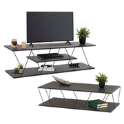 ΣΥΝΘΕΣΗ ΣΑΛΟΝΙΟΥ 2ΤΜΧ TARS HM11771.20 ΜΕΛΑΜΙΝΗ-ΜΕΤΑΛΛΟ ΓΚΡΙ-ΜΑΥΡΟ