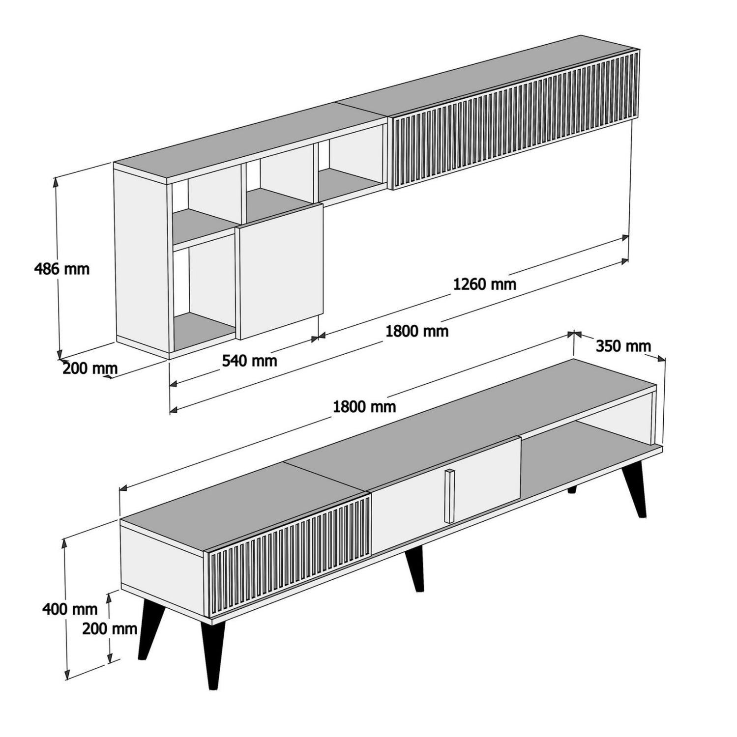 ΣΥΝΘΕΣΗ ΣΑΛΟΝΙΟΥ 3ΤΜΧ ΚΑΡΥΔΙ-ΛΕΥΚΟ ΜΑΡΜΑΡΟ HM11845.03 - Pakobazaar