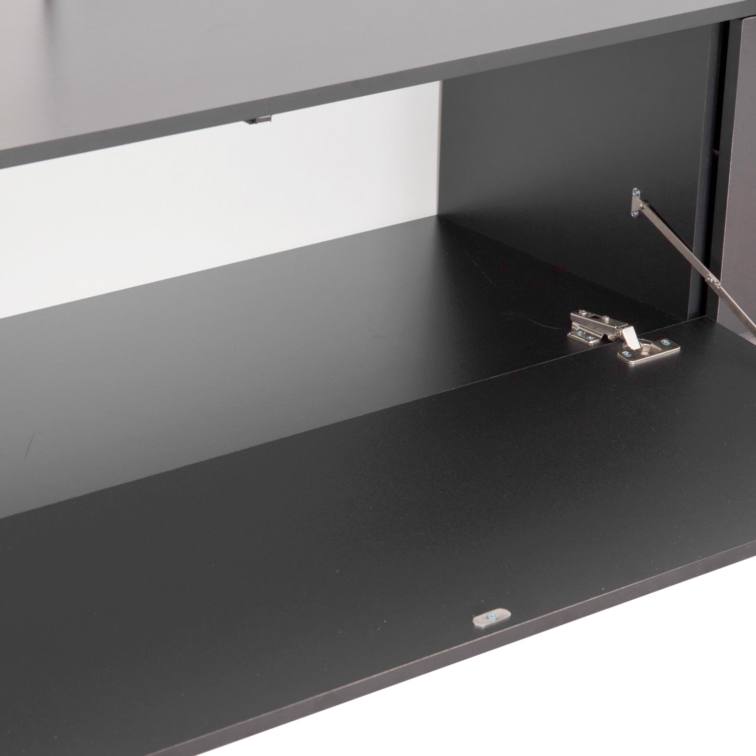 ΣΥΝΘΕΣΗ ΤΗΛΕΟΡΑΣΗΣ DORT HM18076.02 ΜΕΛΑΜΙΝΗ ΣΕ ΣΟΝΑΜΑ-ΣΚΟΥΡΟ ΓΚΡΙ 249.5x42.2x199.5Υεκ