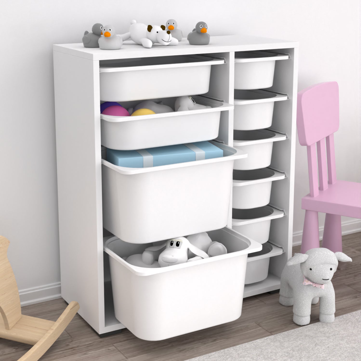 ΣΥΡΤΑΡΙΕΡΑ SANI HM18212.01 ΜΕΛΑΜΙΝΗ ΣΕ ΛΕΥΚΟ-10 ΛΕΥΚΑ ΣΥΡΤΑΡΙΑ P.E. 69,5x30x83Υεκ - Pakobazaar