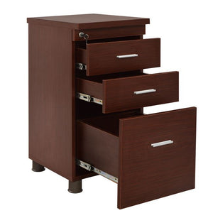 ΣΥΡΤΑΡΙΕΡΑ ΓΡΑΦΕΙΟΥ VANCE ΕΠΑΓΓΕΛΜΑΤΙΚΗ WENGE HM2049.12 40X46X75Υ εκ. - Pakobazaar