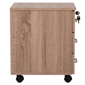 ΣΥΡΤΑΡΙΕΡΑ ΓΡΑΦΕΙΟΥ HAYDEN HM2282.02 ΣΕ SONAMA ΧΡΩΜΑ 39.5x40x46.5Υεκ - Pakobazaar