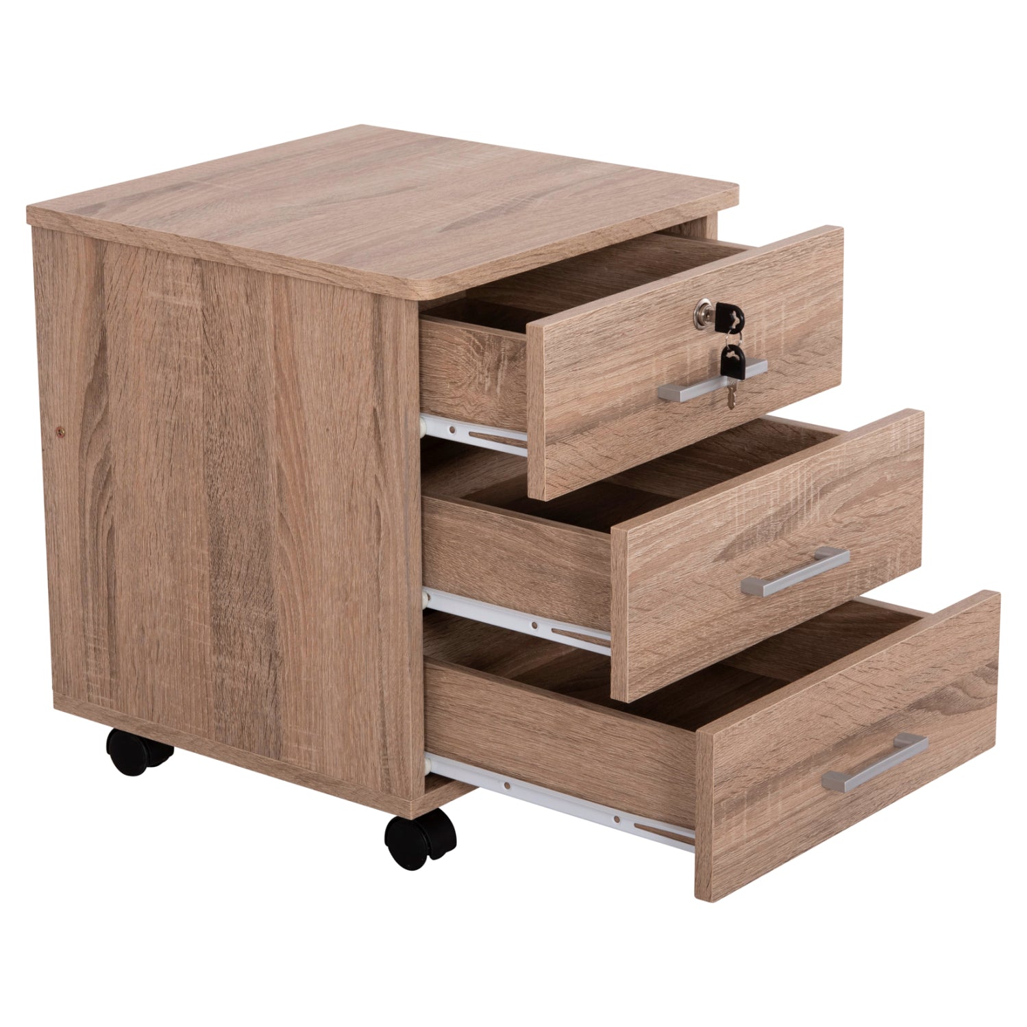 ΣΥΡΤΑΡΙΕΡΑ ΓΡΑΦΕΙΟΥ HAYDEN HM2282.02 ΣΕ SONAMA ΧΡΩΜΑ 39.5x40x46.5Υεκ - Pakobazaar