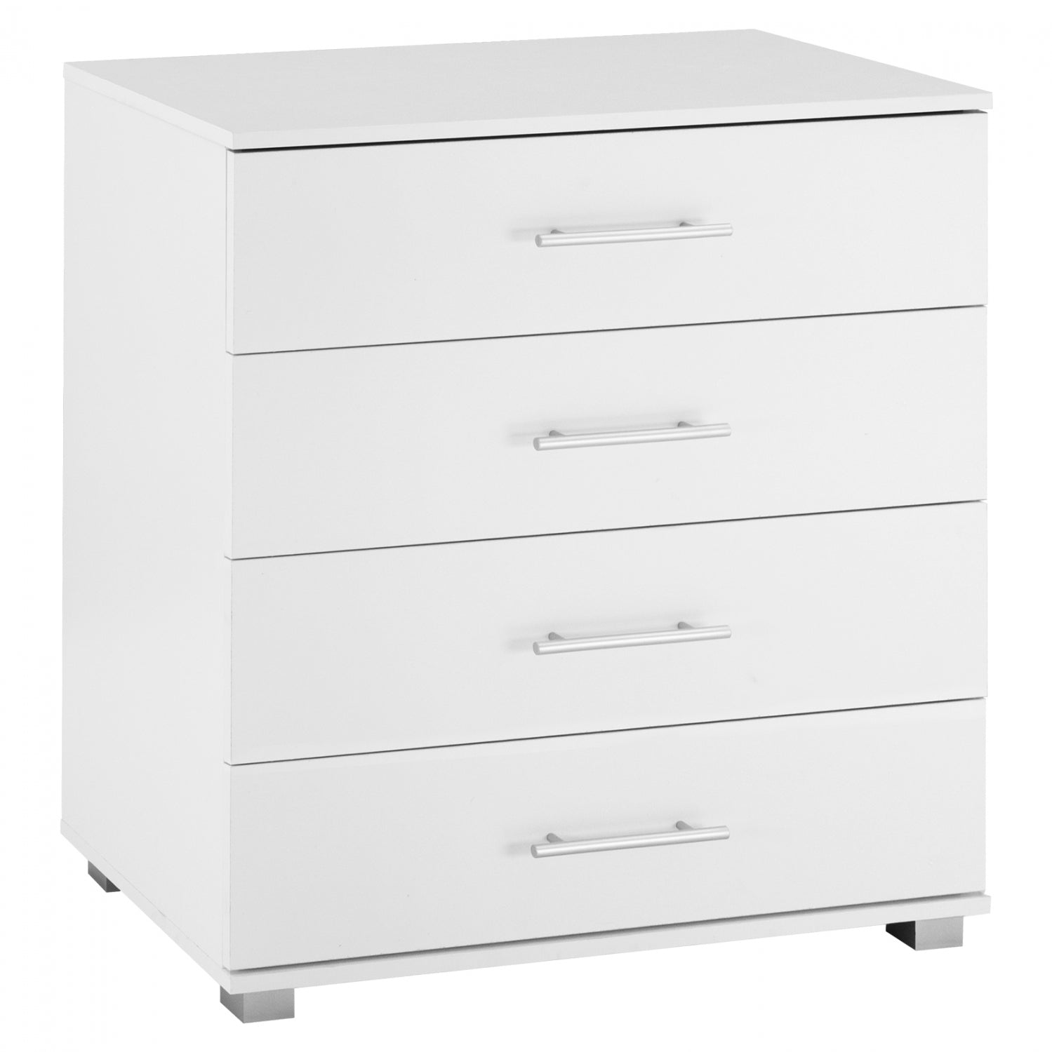 ΣΥΡΤΑΡΙΕΡΑ ΜΕΛΑΜΙΝΗΣ BRIANA HM2204.05 ME 4 ΣΥΡΤΑΡΙΑ ΛΕΥΚΗ 75x40x83Y εκ. - Pakobazaar