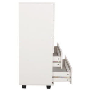 ΣΥΡΤΑΡΙΕΡΑ ΜΕΛΑΜΙΝΗΣ THORGAN HM9881.03 5 ΣΥΡΤΑΡΙΑ-ΛΕΥΚΟ ΧΡΩΜΑ 80Χ40Χ100Υεκ - Pakobazaar