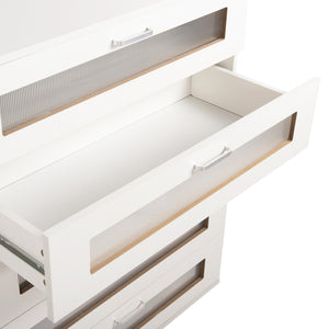 ΣΥΡΤΑΡΙΕΡΑ ΜΕΛΑΜΙΝΗΣ THORGAN HM9881.03 5 ΣΥΡΤΑΡΙΑ-ΛΕΥΚΟ ΧΡΩΜΑ 80Χ40Χ100Υεκ - Pakobazaar