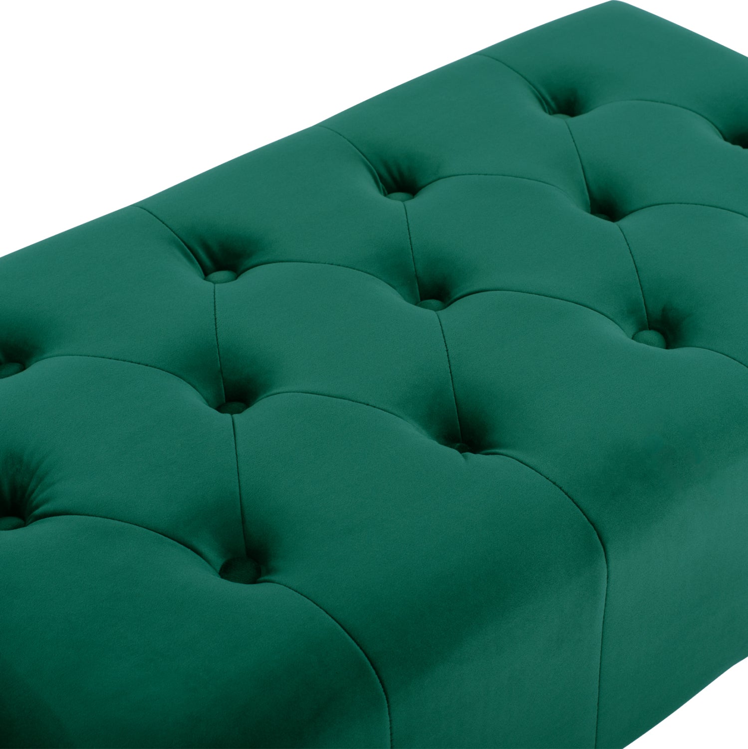 ΤΑΜΠΟΥΡΕ T.CHESTERFIELD EMMA HM226.03 ΚΥΠΑΡΙΣΣΙ ΒΕΛΟΥΔΟ-ΜΑΥΡΑ ΠΟΔΙΑ 80x45x40Υεκ - Pakobazaar