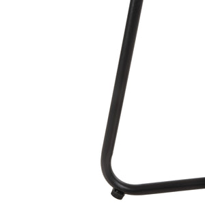ΤΡΑΠΕΖΑΚΙ GERRY HM5717.11 ΜΕ WICKER ΜΠΕΖ-ΜΑΥΡΟ ΜΕΤΑΛ.ΣΚΕΛΕΤΟ 50x50x47,5Υεκ. - Pakobazaar
