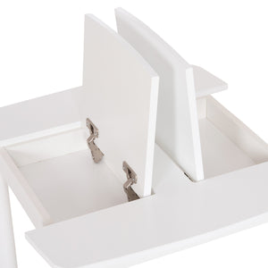 ΤΡΑΠΕΖΑΚΙ ΠΑΙΔΙΚΟ ΜΕ ΑΠΟΘ.ΧΩΡΟΥΣ RICKI HM18339.03 MDF & ΣΥΜΗΔΑ ΣΕ ΛΕΥΚΟ 65x65x47Υεκ - Pakobazaar