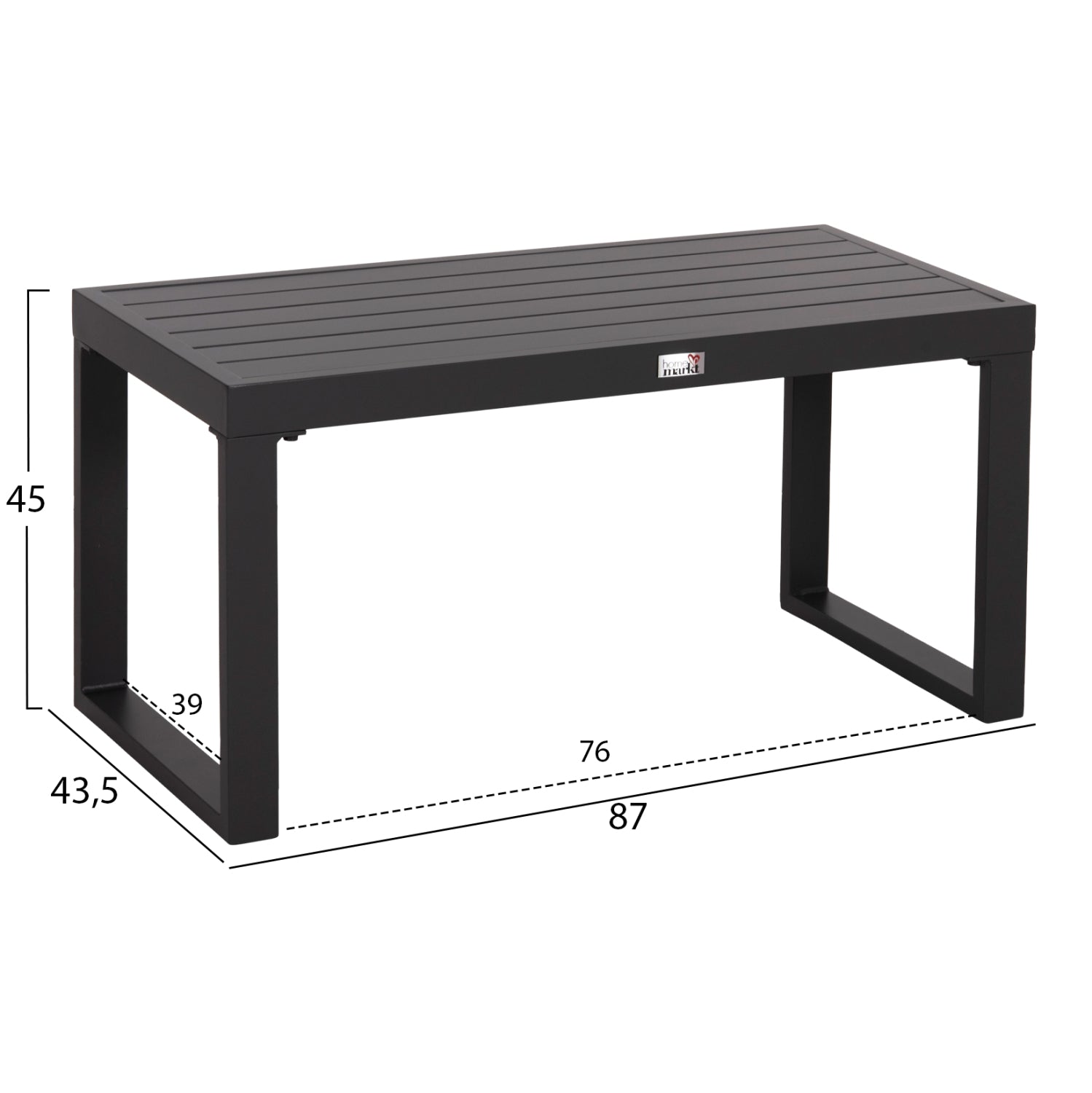 ΤΡΑΠΕΖΑΚΙ ΞΑΠΛΩΣΤΡΑΣ SENTRY HM6275.03 ΑΛΟΥΜΙΝΙΟ ΣΕ ΣΚΟΥΡΟ ΓΚΡΙ 87x43,5x45Υεκ. - Pakobazaar