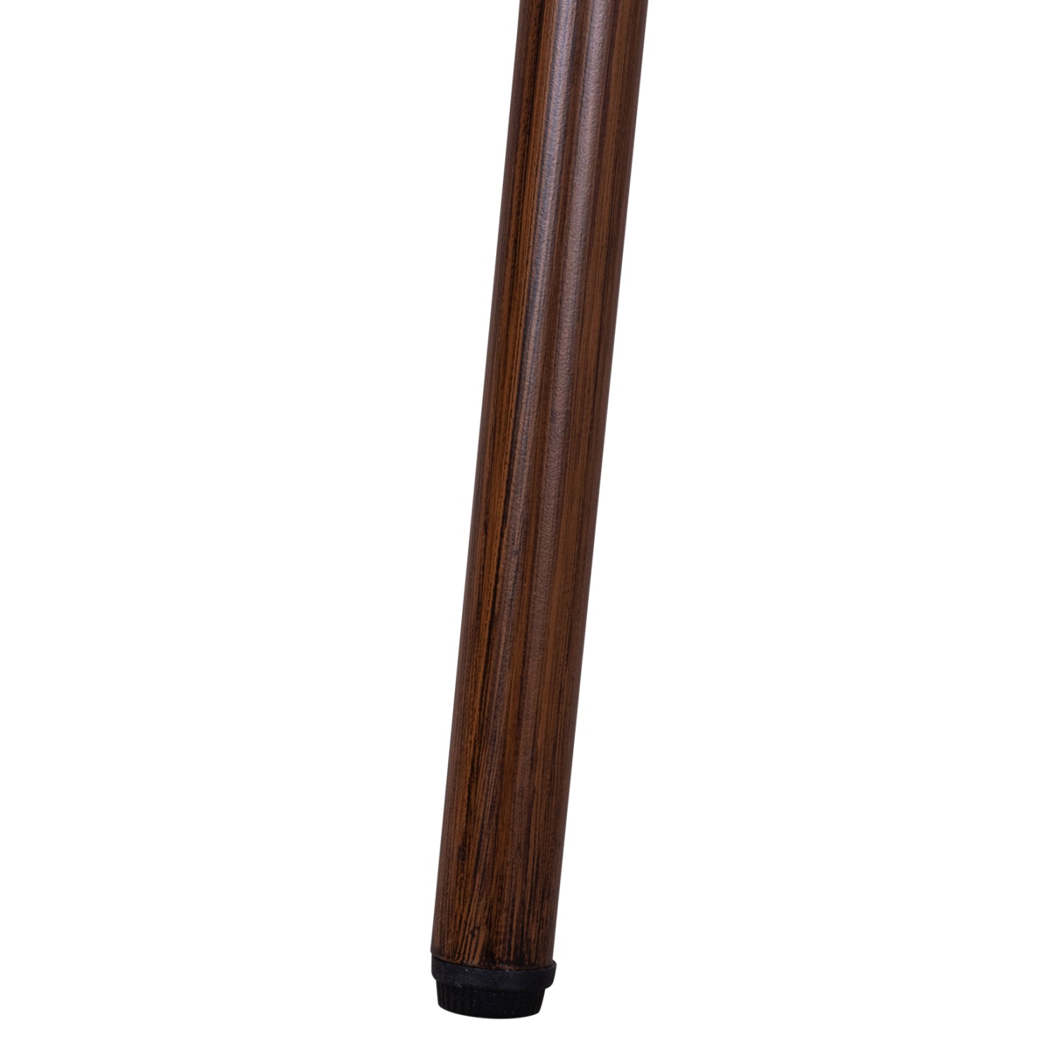 ΤΡΑΠΕΖΙ ΑΛΟΥΜΙΝΙΟΥ HARLOW 70X70X76  BAMBOO LOOK HM5568.03 ΚΑΦΕ ΜΕ ΓΥΑΛΙ - Pakobazaar