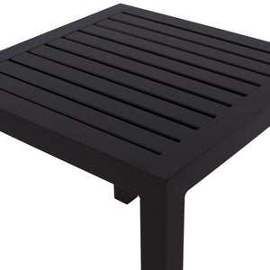 ΤΡΑΠΕΖΙ ΑΛΟΥΜΙΝΙΟΥ QIANA HM5402.02 ΓΚΡΙ 45x45x45,5 εκ. - Pakobazaar