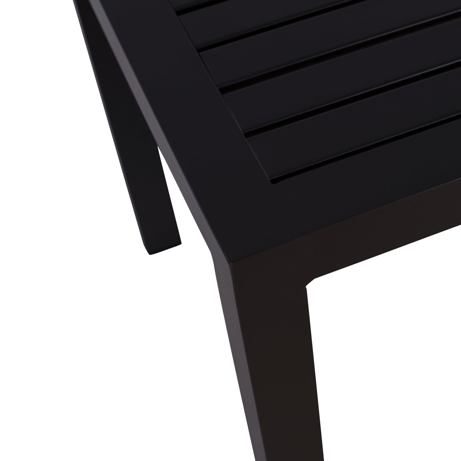 ΤΡΑΠΕΖΙ ΑΛΟΥΜΙΝΙΟΥ QIANA HM5402.02 ΓΚΡΙ 45x45x45,5 εκ. - Pakobazaar