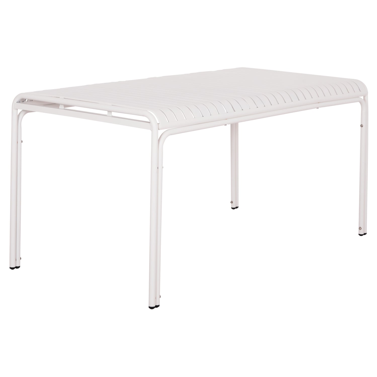ΤΡΑΠΕΖΙ ΑΛΟΥΜΙΝΙΟΥ RACHEL HM6339.02 ΛΕΥΚΟ 150x80x75Υεκ. - Pakobazaar
