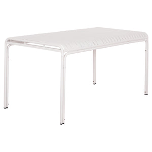 ΤΡΑΠΕΖΙ ΑΛΟΥΜΙΝΙΟΥ RACHEL HM6339.02 ΛΕΥΚΟ 150x80x75Υεκ. - Pakobazaar