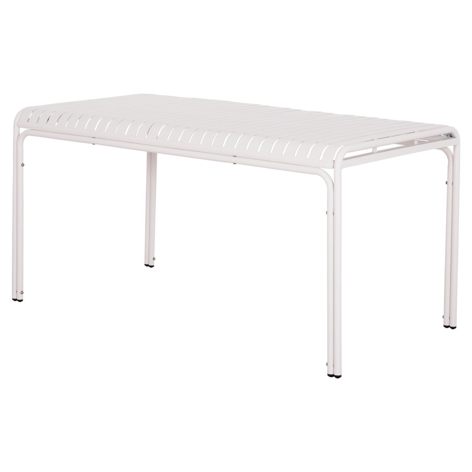 ΤΡΑΠΕΖΙ ΑΛΟΥΜΙΝΙΟΥ RACHEL HM6339.02 ΛΕΥΚΟ 150x80x75Υεκ. - Pakobazaar