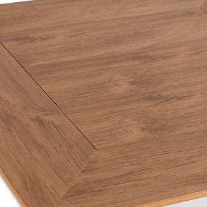 ΤΡΑΠΕΖΙ ΑΛΟΥΜΙΝΙΟΥ TABER ΛΕΥΚΟ ΜΕ ΕΠΙΦΑΝΕΙΑ POLYWOOD HM5563.01 80x80x73Υ ΕΚ. - Pakobazaar